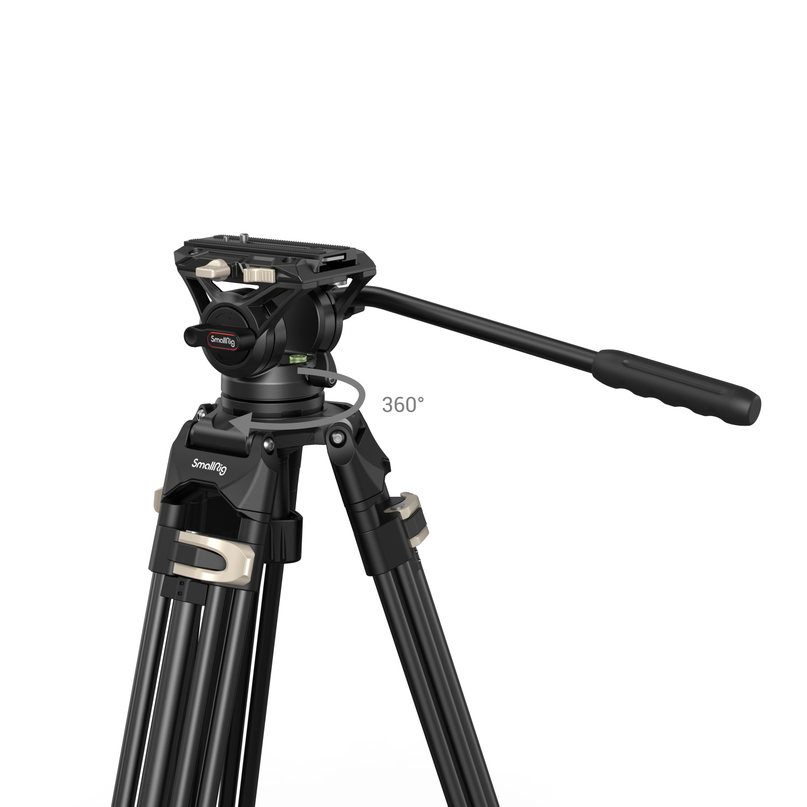SmallRig Heavy-Duty Fluid Head Tripod AD-01 3751B